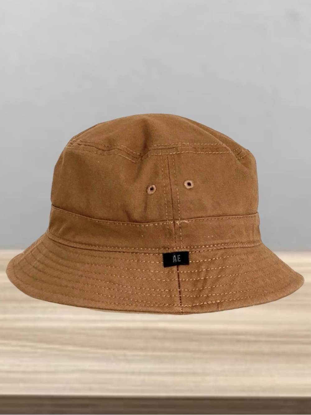 New American Eagle Outfitters Bucket Hat L brown Tan canvas L/XL unisex